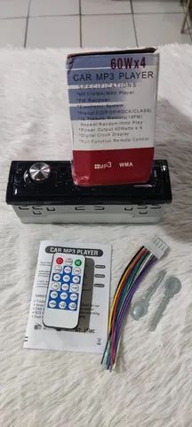 Som Mp3 Automotivo com Bluetooth 4x 60w 
