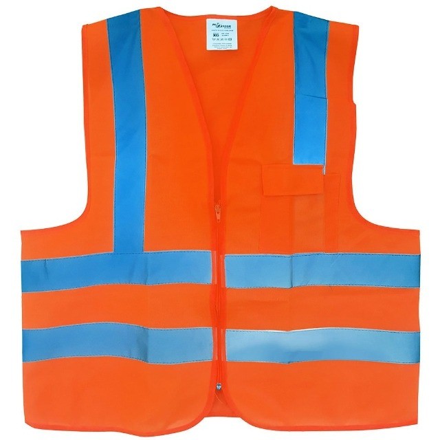 Colete Refletivo Com 1 Bolso Classe 2 Laranja 