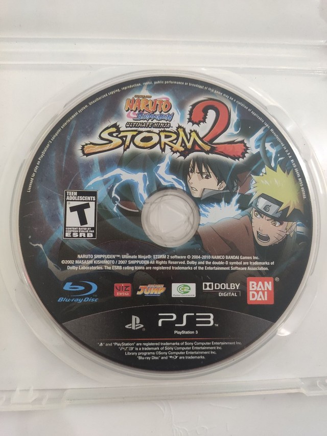 Jogo Naruto Shippuden Ultimate Ninja Storm 2 PS3