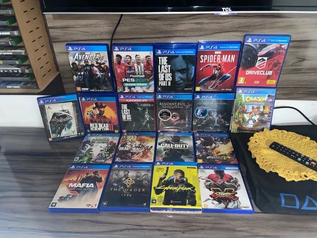 Kit Jogos Ps4 - Red Dead 2 + God Of War + Watch Dogs 2