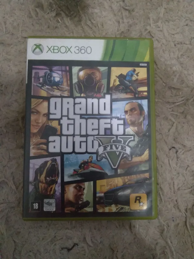 Manual De Instrucoes Jogo Gta 5 Xbox 360 /perf Estado