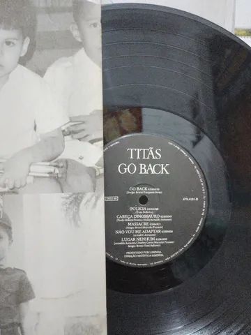 Vinil Titãs, Go Back. Centro RJ.  - Foto 3