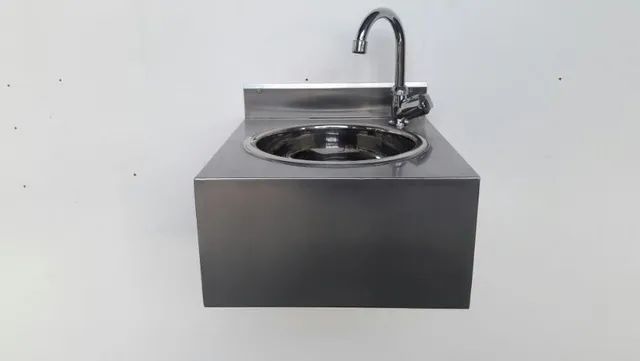 Pia Assepsia mão francesa em inox para cozinha - Foto 2