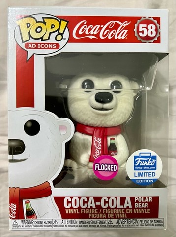 Funko Pop urso Coca Cola oficial importado novo 58