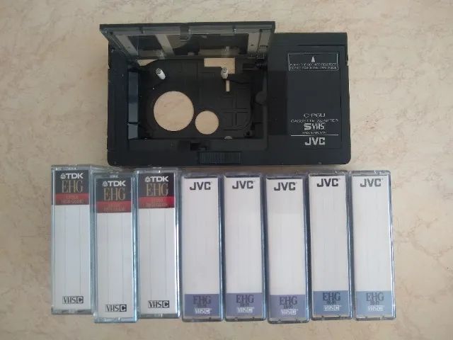 fitas cassete e adaptador para fitas EHG - Foto 4