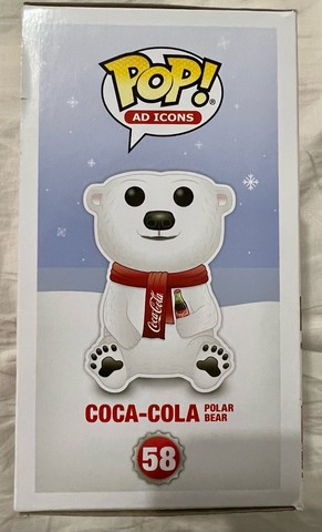 Funko Pop urso Coca Cola oficial importado novo 58 - Foto 4