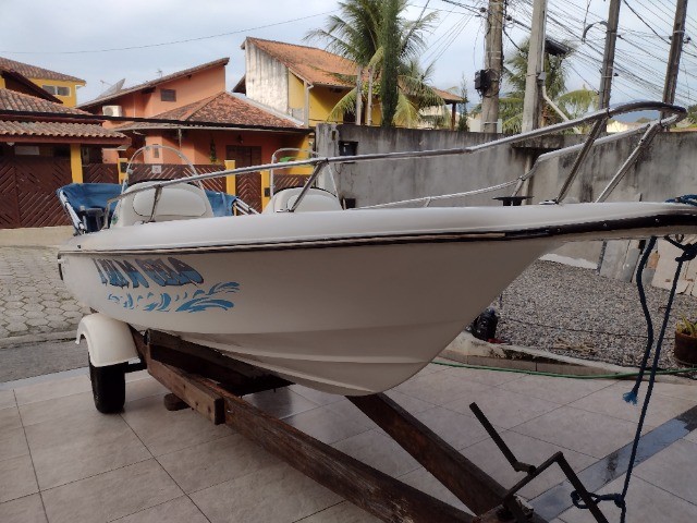 Barco Esporte/Recreio Ragge 16 Pés - Motor Evinrude 50HP Injetado 2T - Foto 4