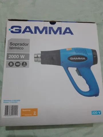 Vendo Soprador térmico GAMMA 2000 W, ainda na caixa ainda, nunca foi usado.
