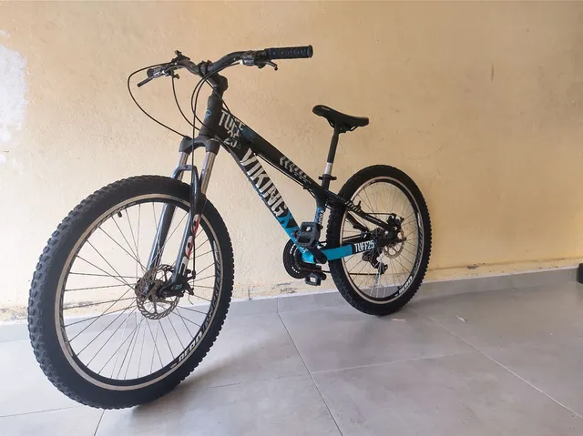 Bicicleta Aluminio Vikingx De Empinar Manobras Grau Aro 26