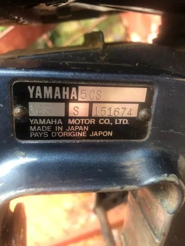 Motor popa Yamaha 5HP - Foto 3