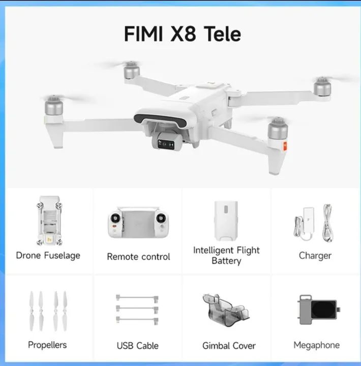 Drone Fimi X8 Tele "Lançamento"