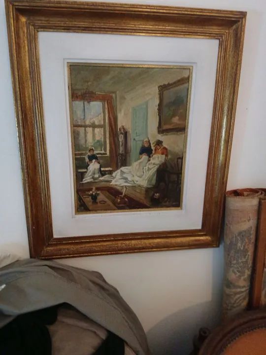 Quadros Pintores Henri Carrières,Carlos Gomes,Rodolfo Arldt  - Foto 2