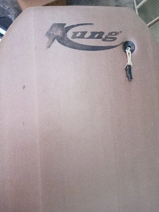 Prancha body board da bz clara com detalhes verde  - Foto 4