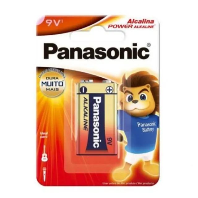 Bateria 9v Alcalina Panasonic -nova   - Foto 3