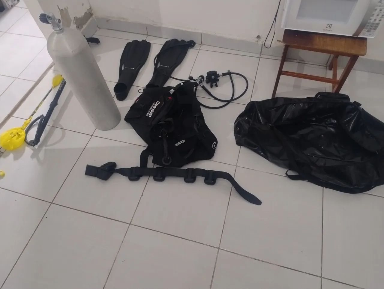 Kit Mergulho Completo Cressi