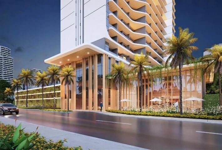 Apartamento com 38m² no Meireles Vista Mar