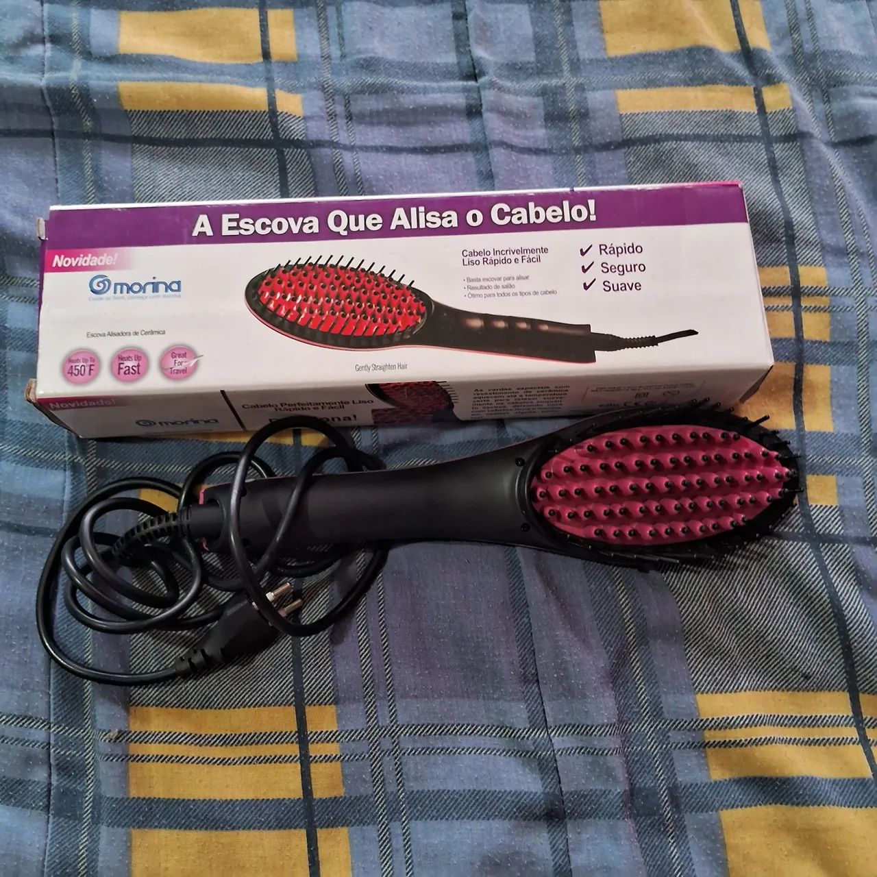Escova alisadora Morina