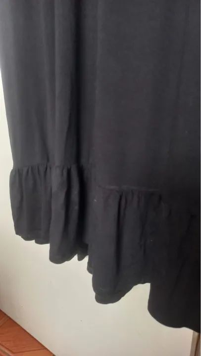 Vestido Viscose Preto - Foto 3