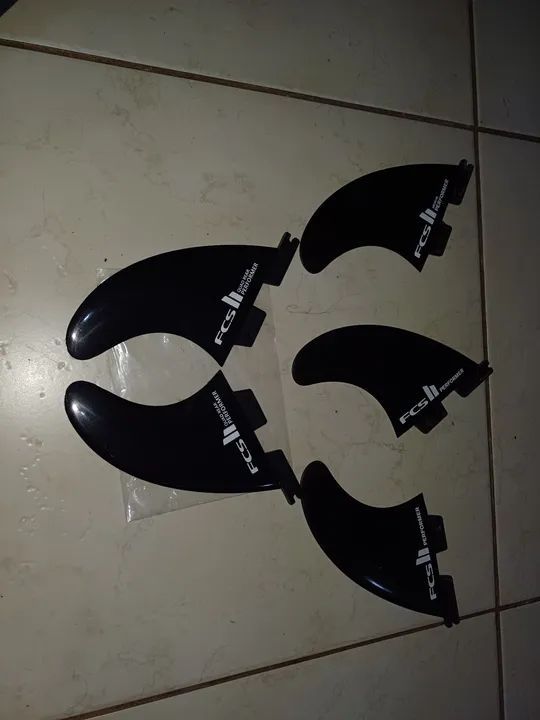 5 Quilhas Fcs 2 Performer Médium pretas originais - Foto 2