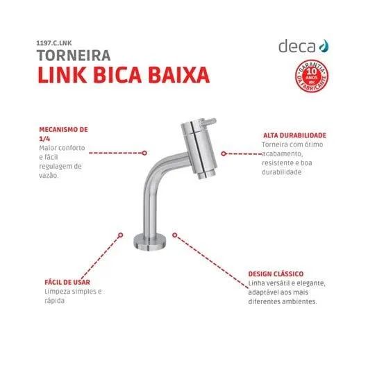 Torneira para banheiro marca Deca lacrada  - Foto 2