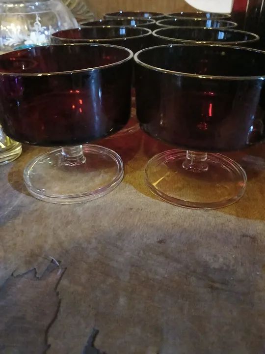 TAÇAS PARA SOBREMESA ANTIGAS(8) - Foto 2
