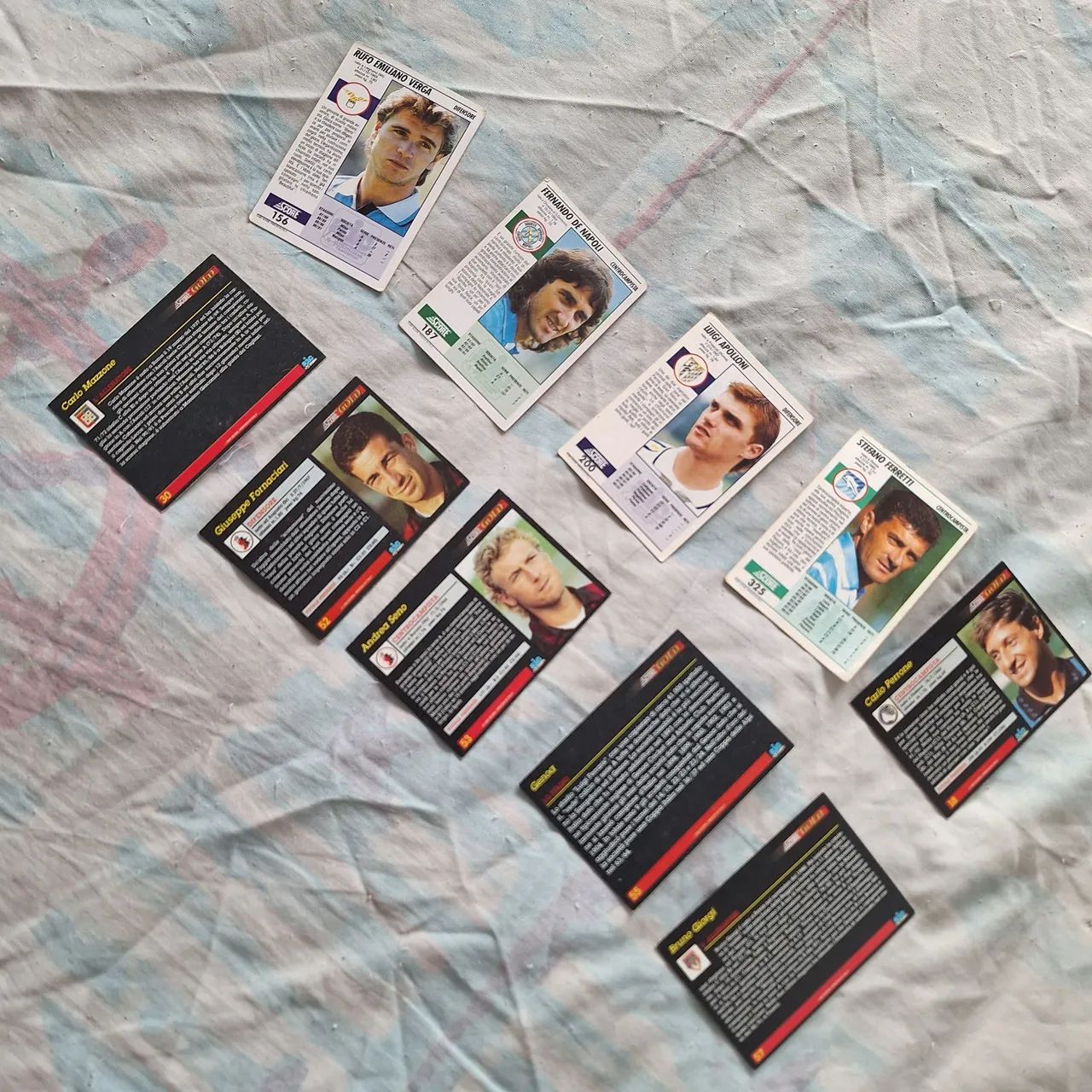 31 cards campeonato italiano de futebol - diversos anos década de 90 - Foto 2