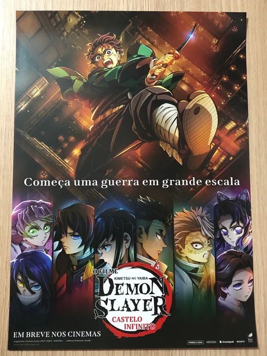 Poster Demon Slayer - Castelo Infinito - CCXP