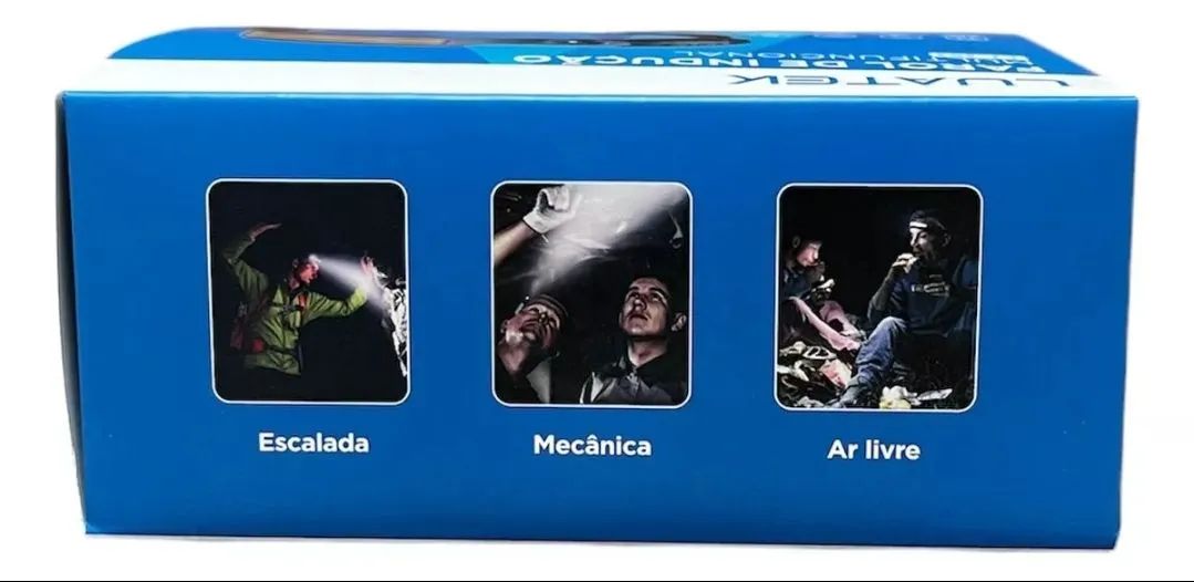 Lanterna de Cabeça Multifuncional lanterna de cabeça de led lanterna led - Foto 6