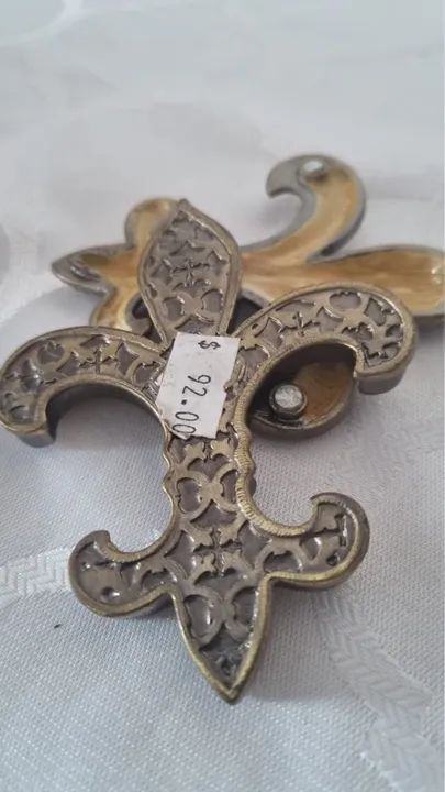 Decoração de Bronze Antiga  - Foto 4