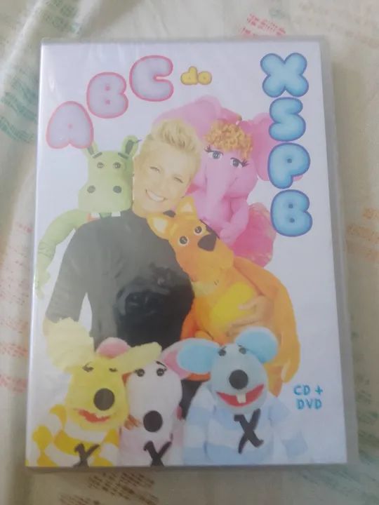 Dvd+cd Xuxa abc do xspb novo lacrado