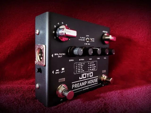 Pedal Joyo Preamp House + Simulação de Gabinete - Instrumentos