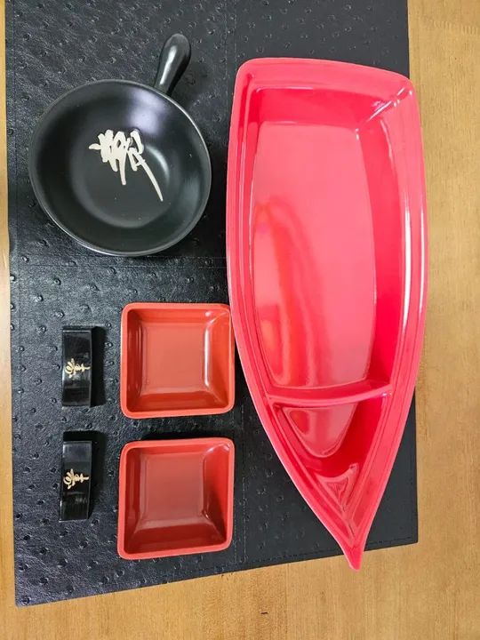 Kit para sushi e sashimi