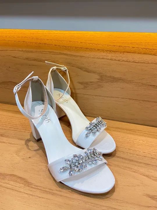 Sandália Noiva Sarah Brides