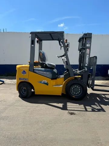 Empilhadeira Plasnox| Nova| 2.500kg| Diesel | Torre 3mts - Foto 2