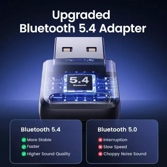 ADAPTADOR USB BLUETOOTH 2.0 PC / NOTE USB 5.4 UGREEN CM748 - Foto 3