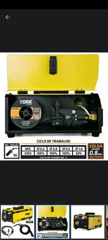 Máquina de solda mig sem gás  - Foto 3