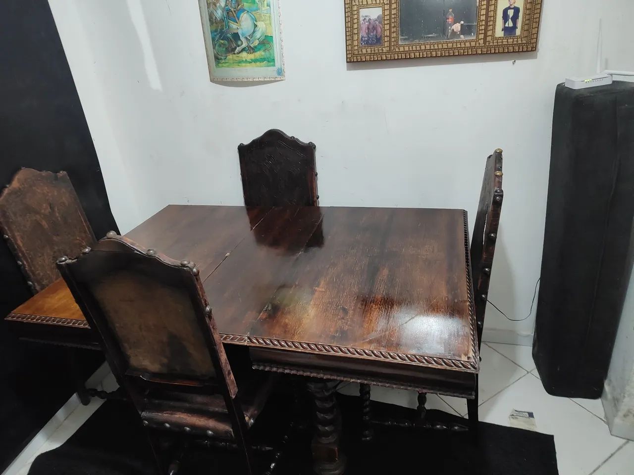 Mesa de madeira imperial  - Foto 4