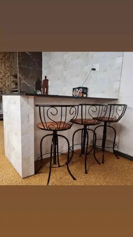 Banqueta Bistrô Ajustável Arabesco  - Foto 4
