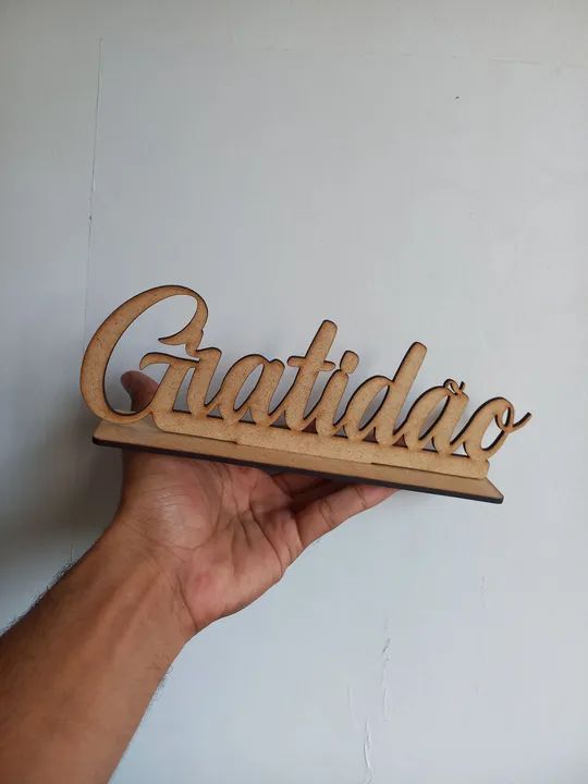 Palavras em MDF - Foto 2