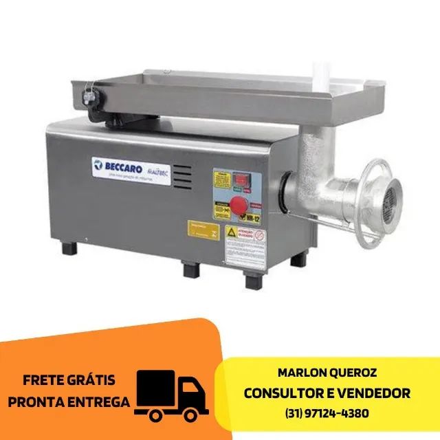 Moedor de Carne Beccaro Boca 22 Inox