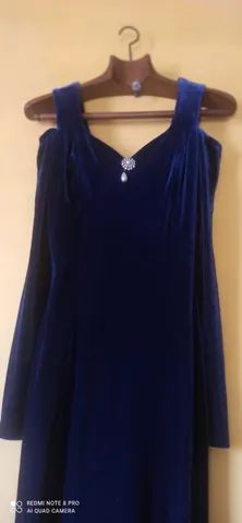 Vestido azul marinho  - Foto 3