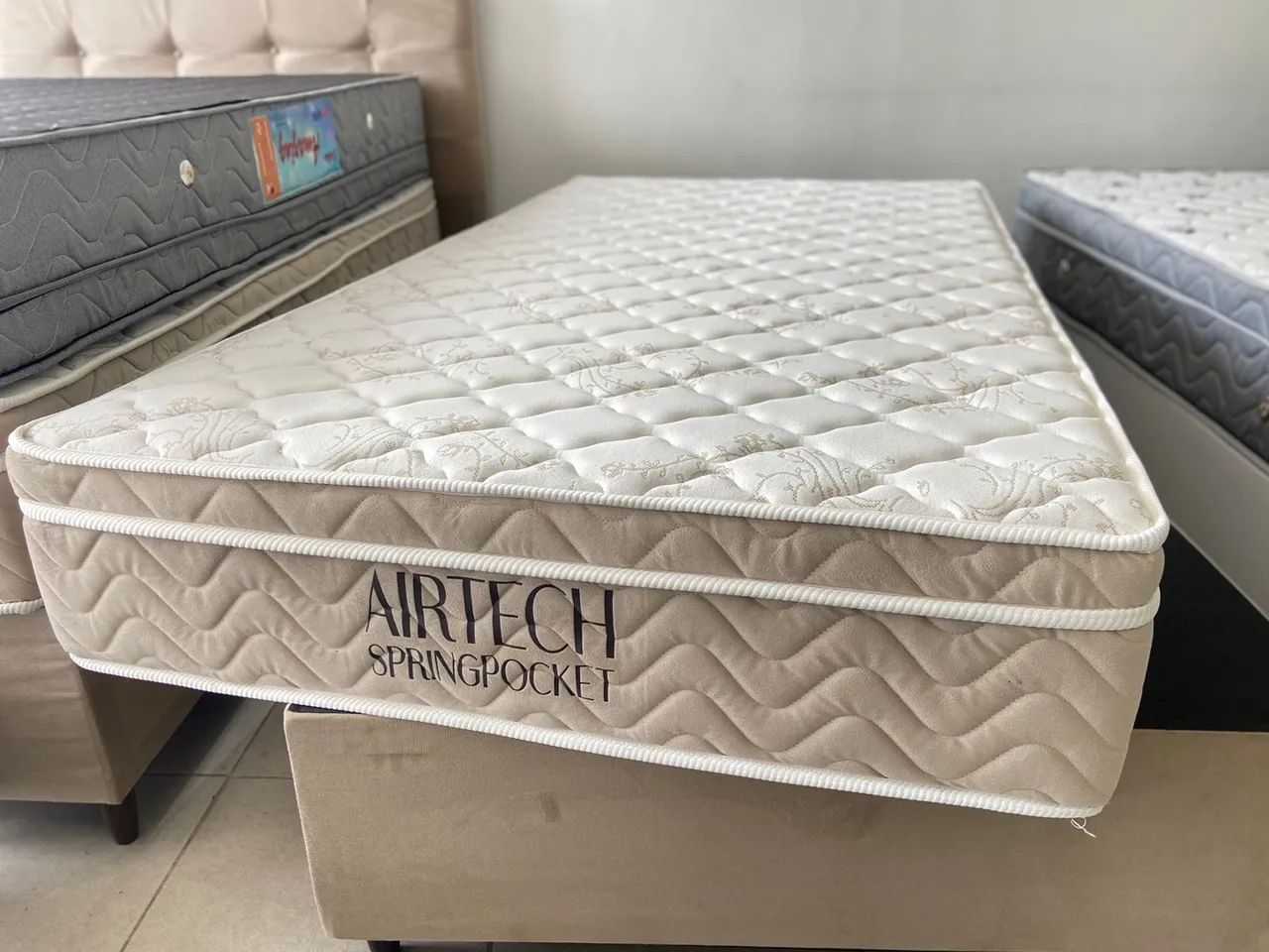 CAMA BOX SOLTEIRO ORTOBOM ENTREGA GRÁTIS - Foto 4