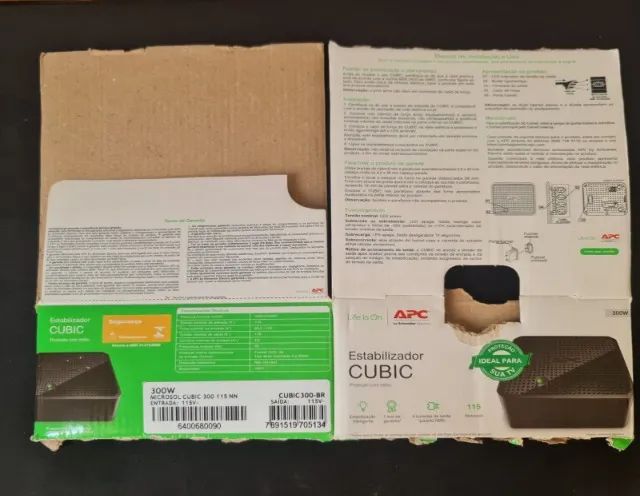 Estabilizador Microsol Cubic 300VA Mono 115V - APC by Schneider Electric. - Foto 5