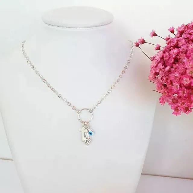 Choker patuá Prata 925