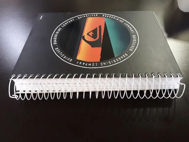 CADERNO QUIKSILVER 20 mt - Foto 2