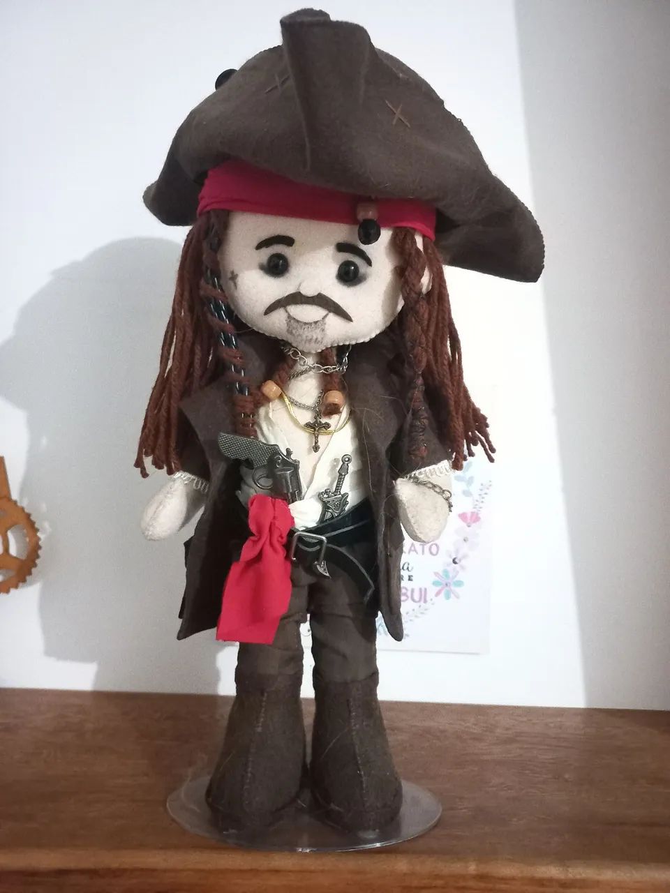 Boneco Jack Sparrow - Decoração