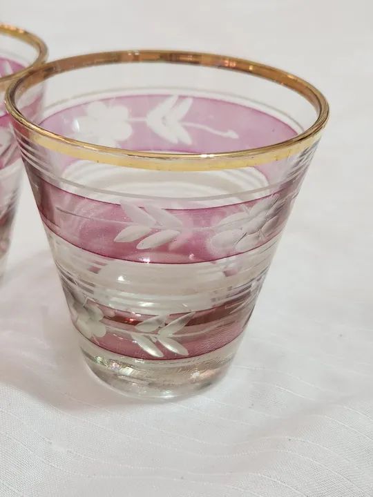 Par copo Copinhos Antigos decorados - Foto 2