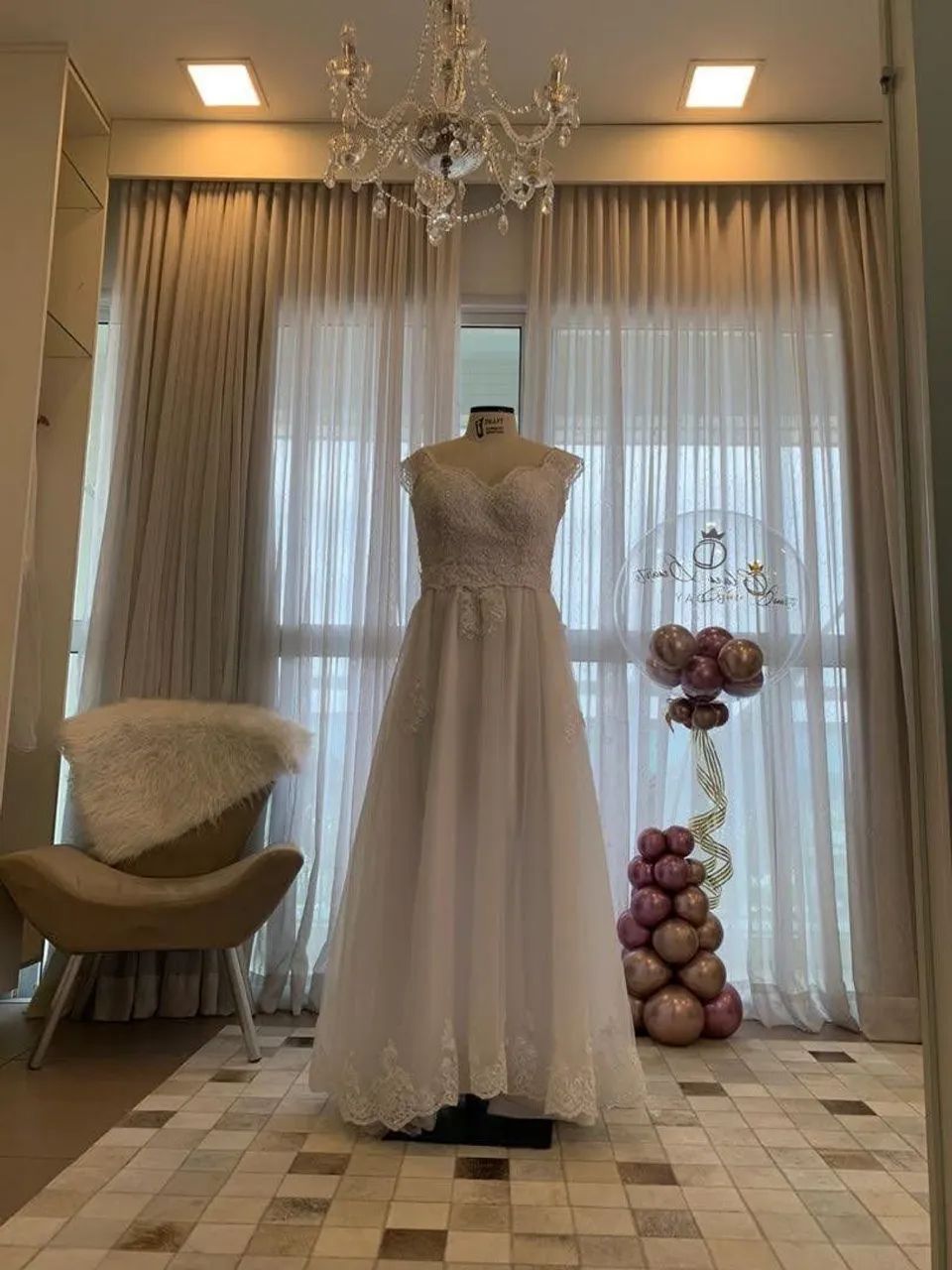 VESTIDO DE NOIVA BELÍSSIMO  - Foto 5