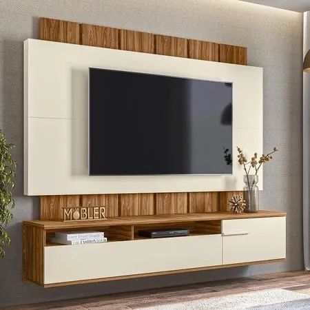 Painel para TV com design moderno e elegante