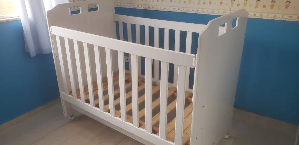 Berço Branco - SUPER NOVO!! - Foto 3